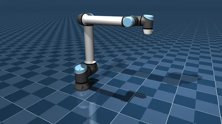 Collaborative robot arm being onboarded to the MerkleBot platform